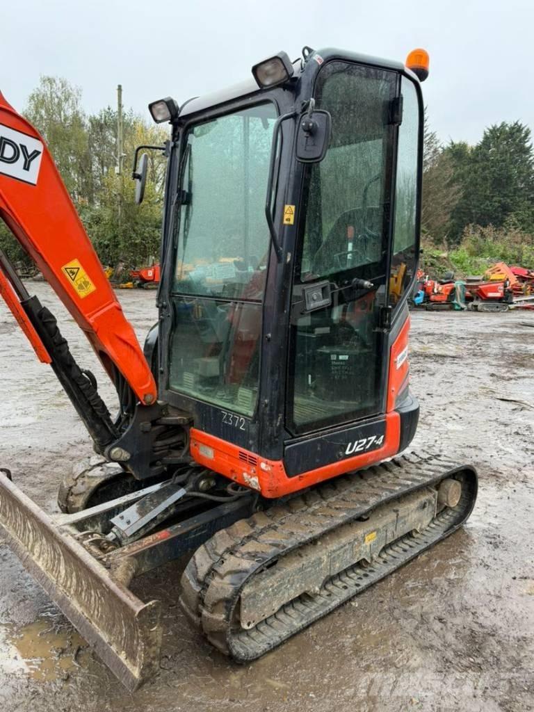 Kubota U 27-4 Mini bageri <7t