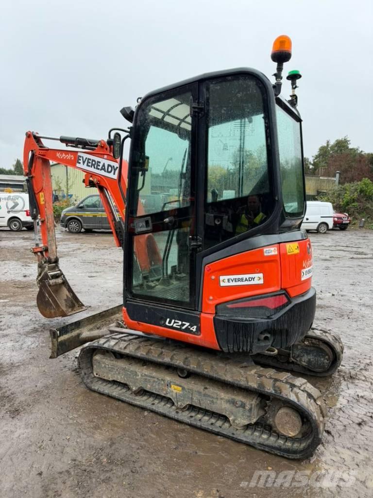 Kubota U 27-4 Mini bageri <7t