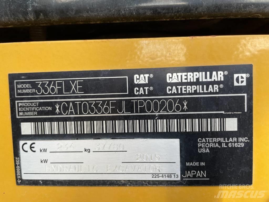 CAT 336 FLXE Bageri gusjeničari
