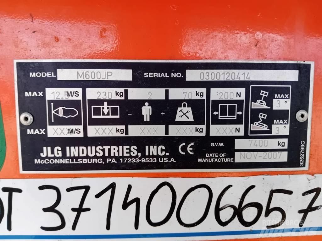 JLG M 600 JP Zglobne podizne platforme