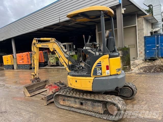 Komatsu PC 26 MR-3 Mini bageri <7t
