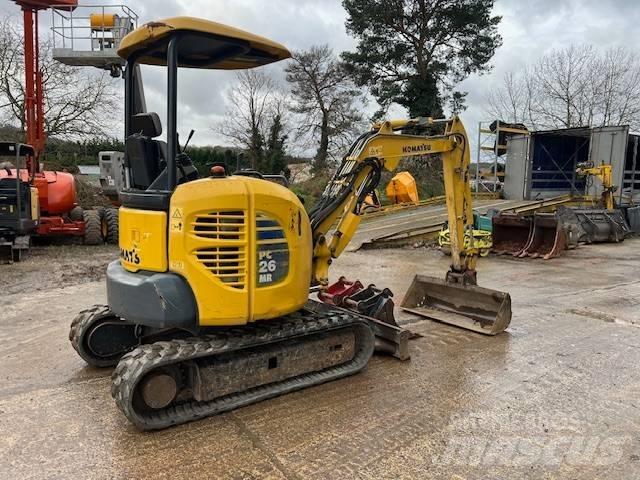 Komatsu PC 26 MR-3 Mini bageri <7t