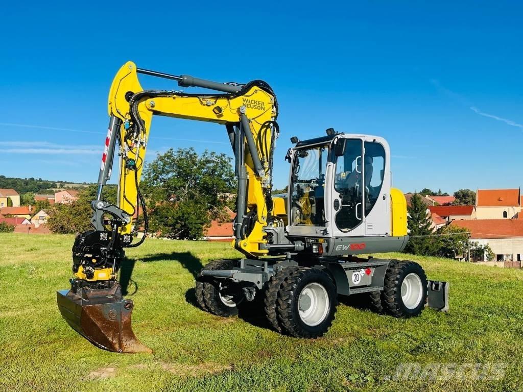 Wacker Neuson EW 100 Bageri na kotačima