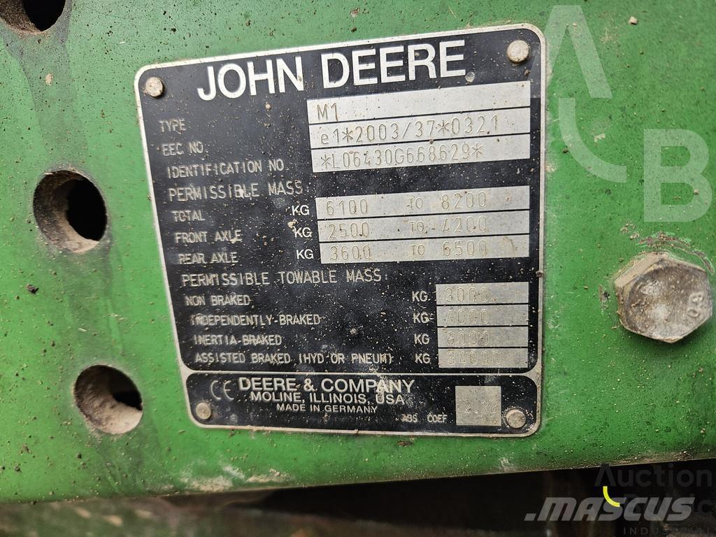 John Deere 6430 Traktori