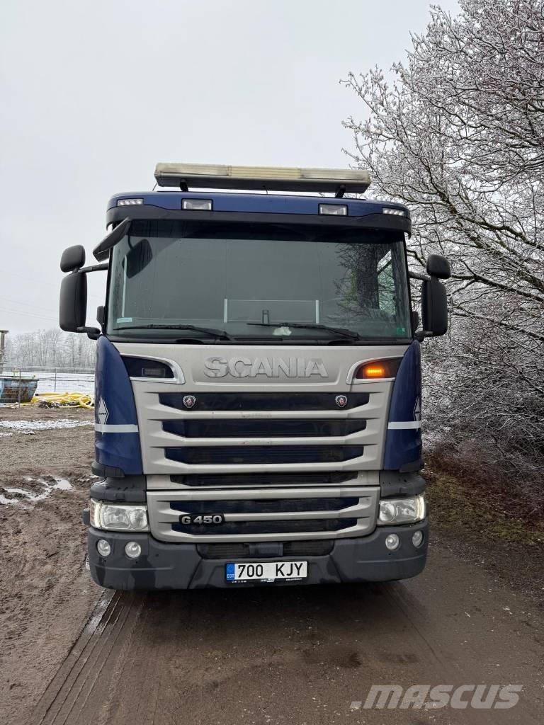 Scania G 450 Rol kiper kamioni s kukama za dizanje