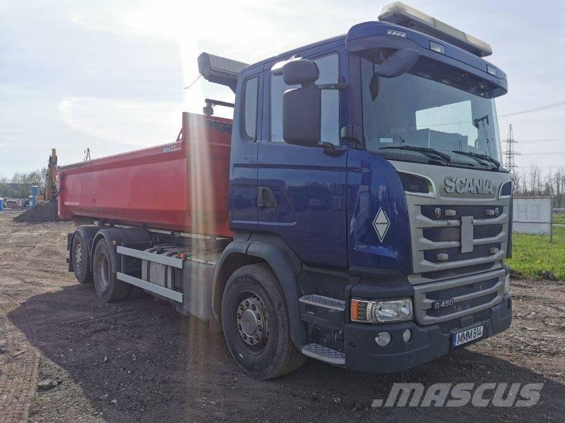 Scania G 450 Rol kiper kamioni s kukama za dizanje