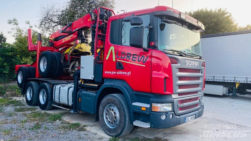 Scania R500 Kamioni za drva