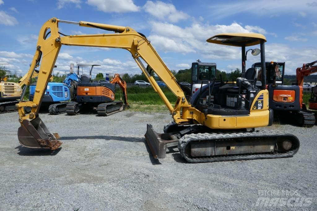 Komatsu PC 55 MR-3 Mini bageri <7t