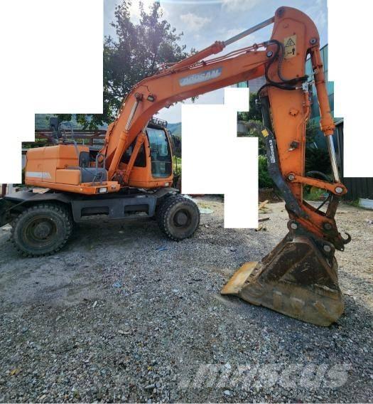 Doosan DX 140 W Bageri na kotačima