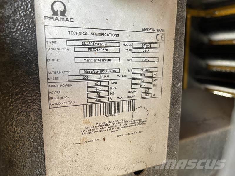 Pramac GSW 45 Dizel agregati