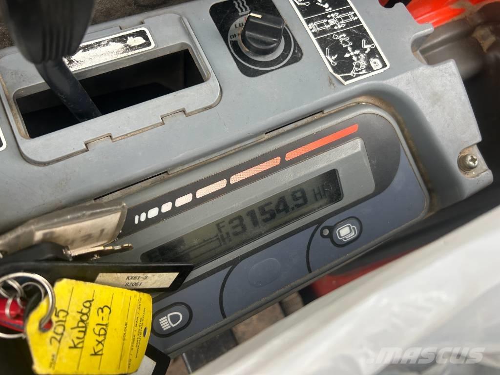 Kubota KX61-3 Mini bageri <7t