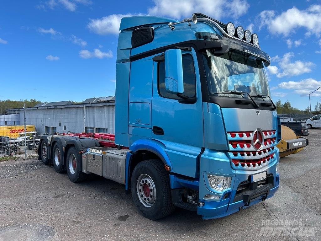 Mercedes-Benz 3253 L Rol kiper kamioni s kukama za dizanje