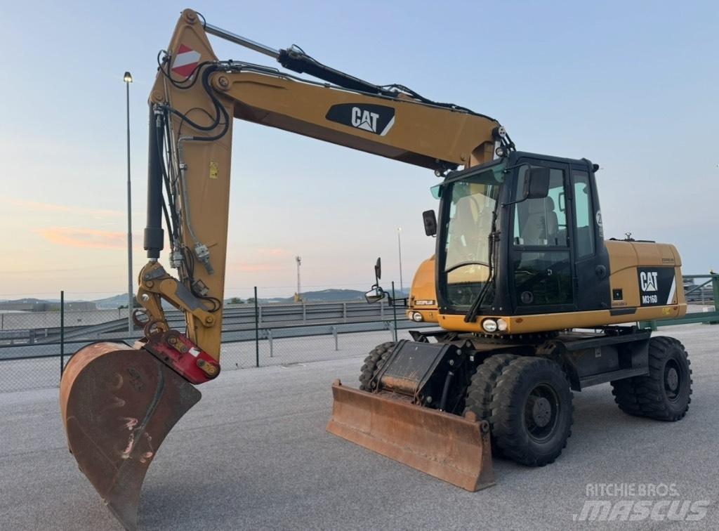 CAT M 316 D Bageri na kotačima