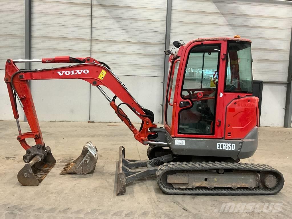 Volvo ECR 35 D Mini bageri <7t