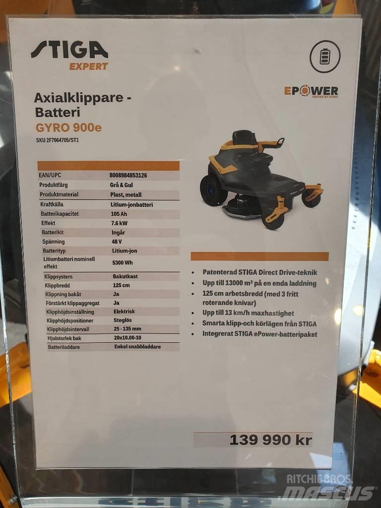 Stiga GYRO 900E DEMO Traktorske kosilice