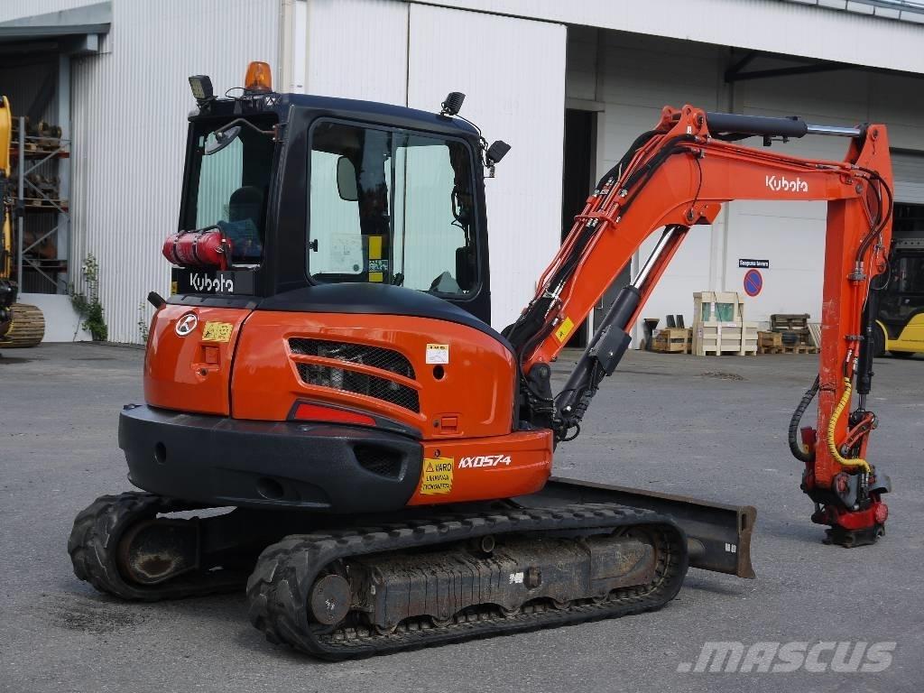 Kubota U 57-4 Mini bageri <7t