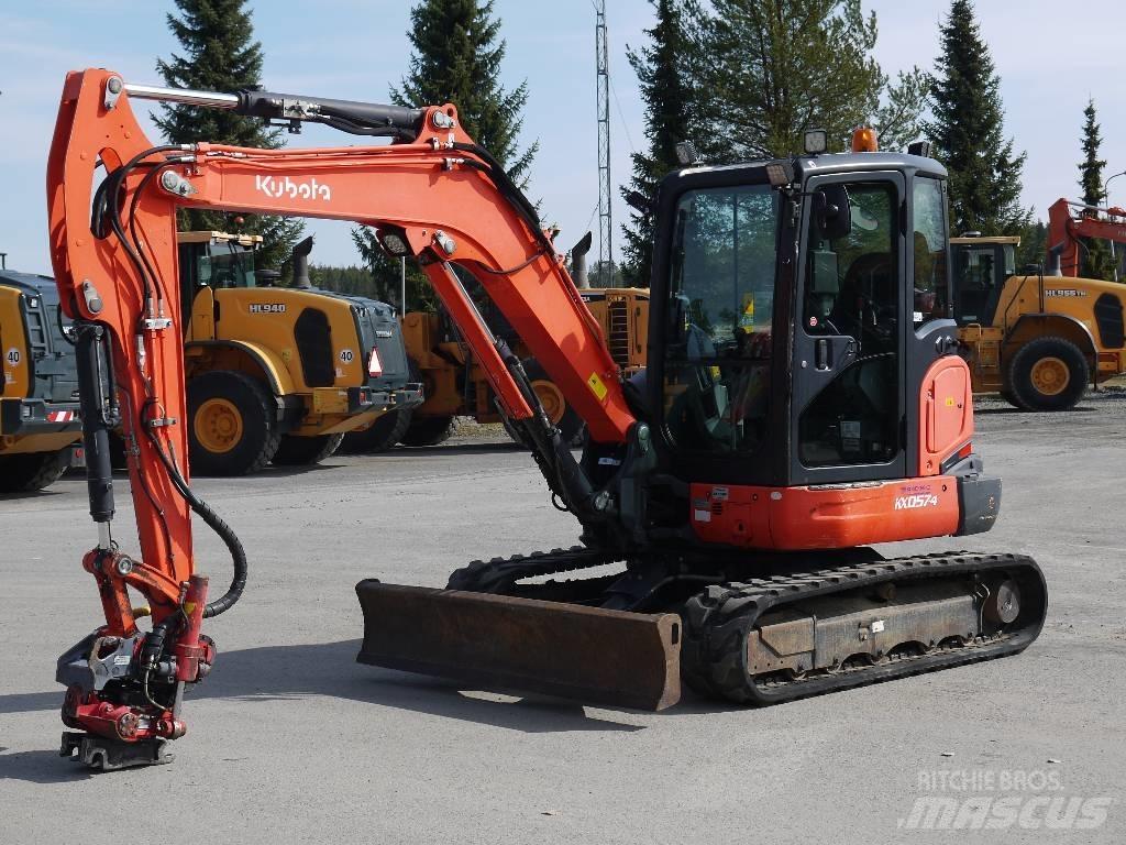 Kubota U 57-4 Mini bageri <7t