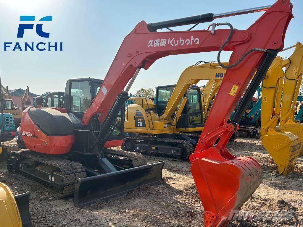 Kubota kx163 Bageri gusjeničari
