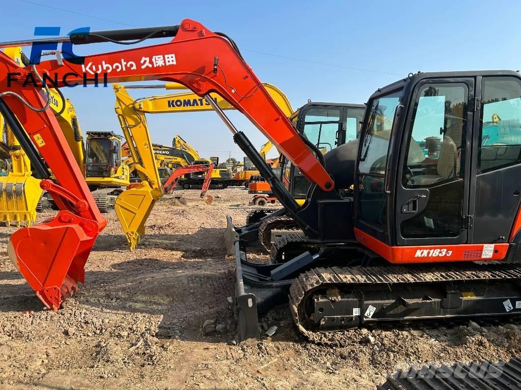 Kubota kx163 Bageri gusjeničari