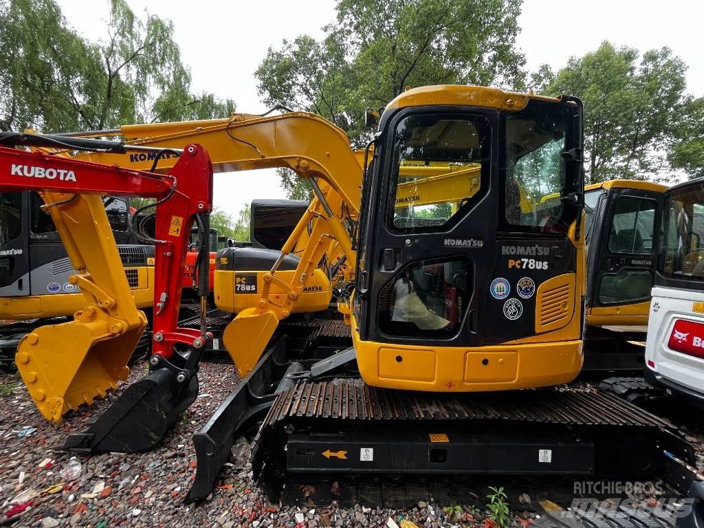 Komatsu PC78US-8 Bageri gusjeničari
