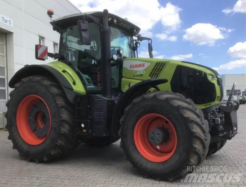 CLAAS AXION 870 Traktori