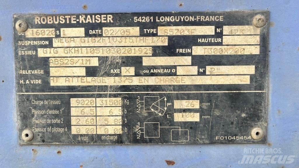 Kaiser TPSL Poluprikolice autotransporteri