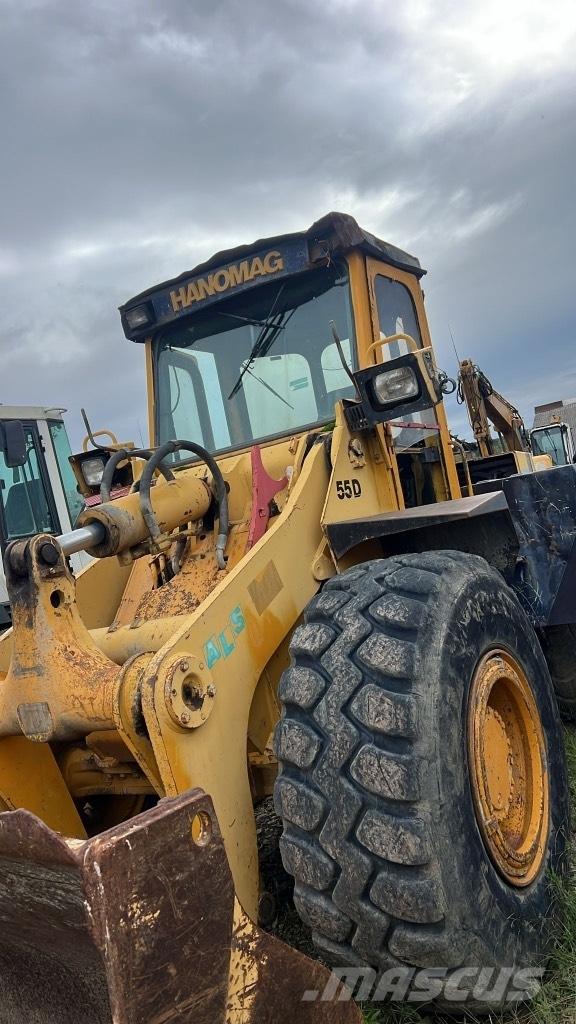 Hanomag 55 D Boom I dipper ruke