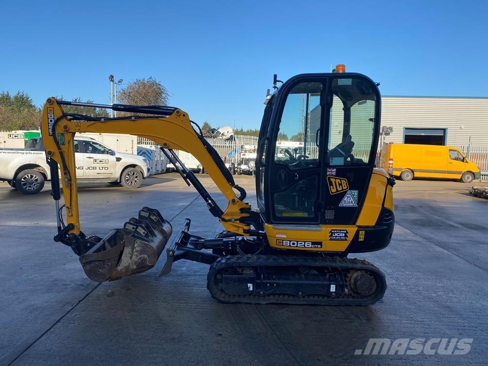 JCB 8026 Mini bageri <7t