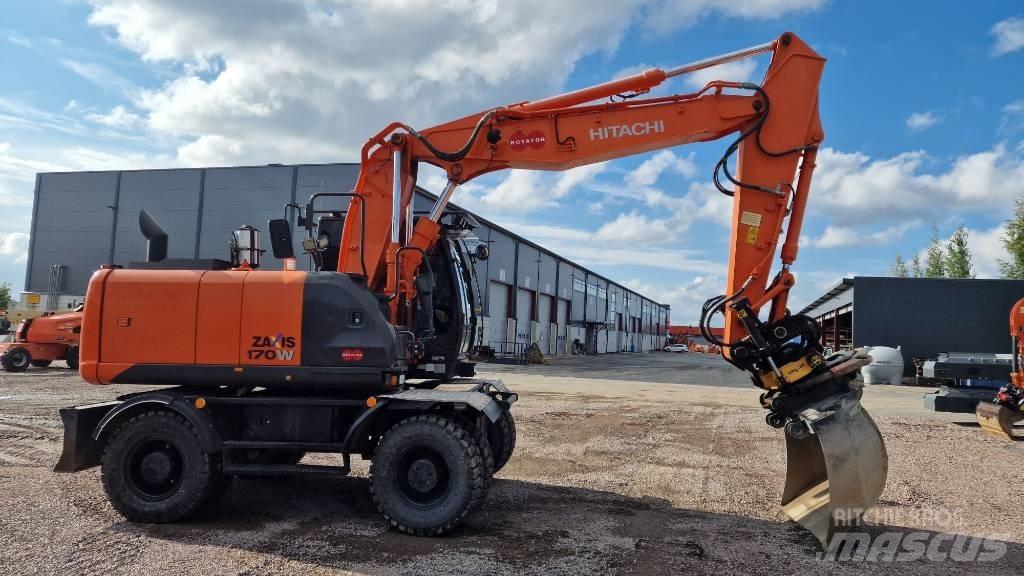Hitachi ZX170W-5 2P Bageri na kotačima