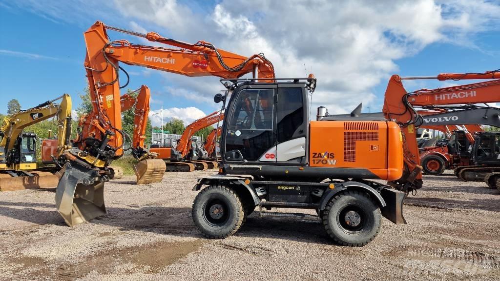 Hitachi ZX170W-5 2P Bageri na kotačima