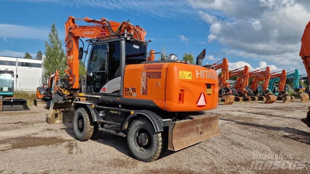Hitachi ZX170W-5 2P Bageri na kotačima