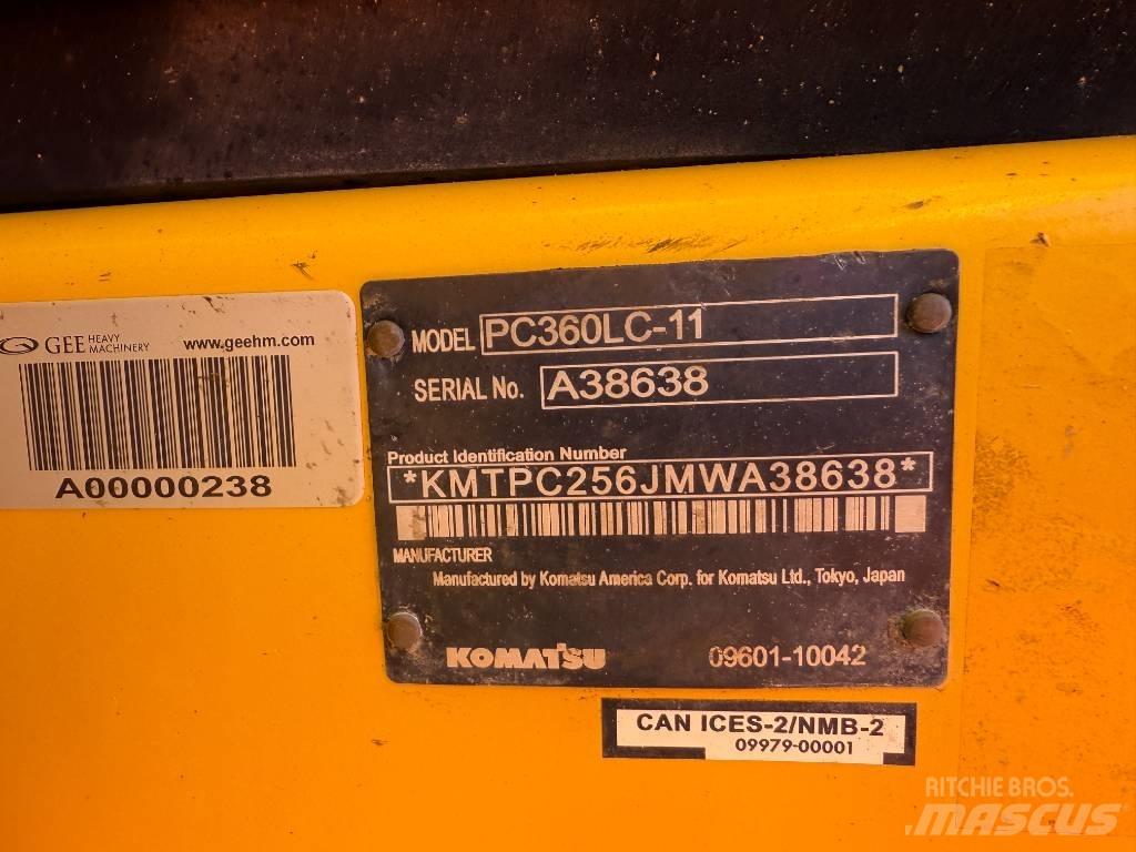 Komatsu PC360LC-11 Bageri gusjeničari