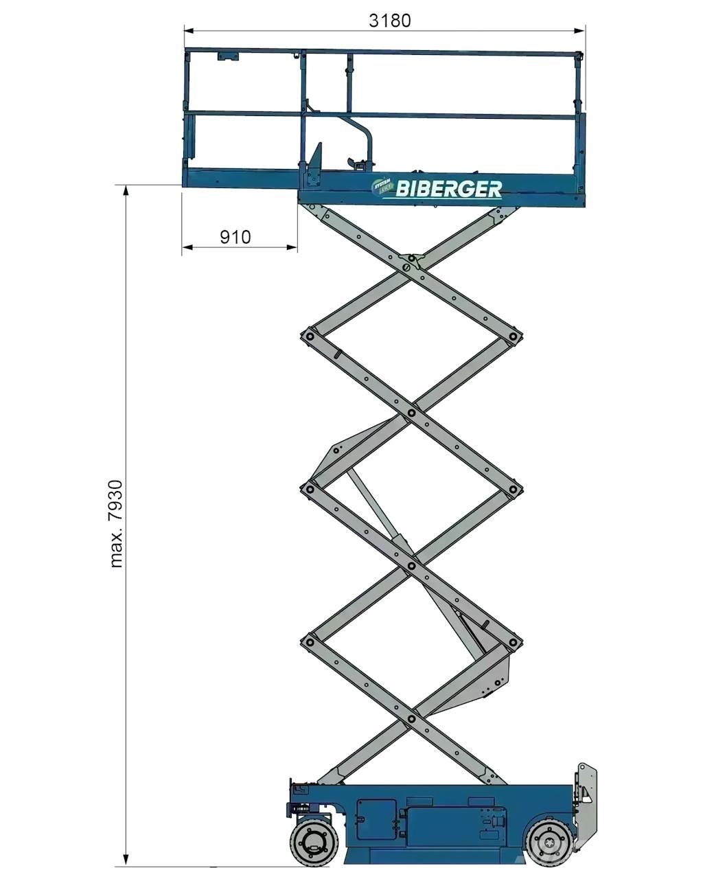Genie GS 2632 Škaraste platforme