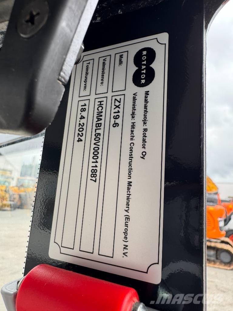 Hitachi ZX 19-6 CR Mini bageri <7t