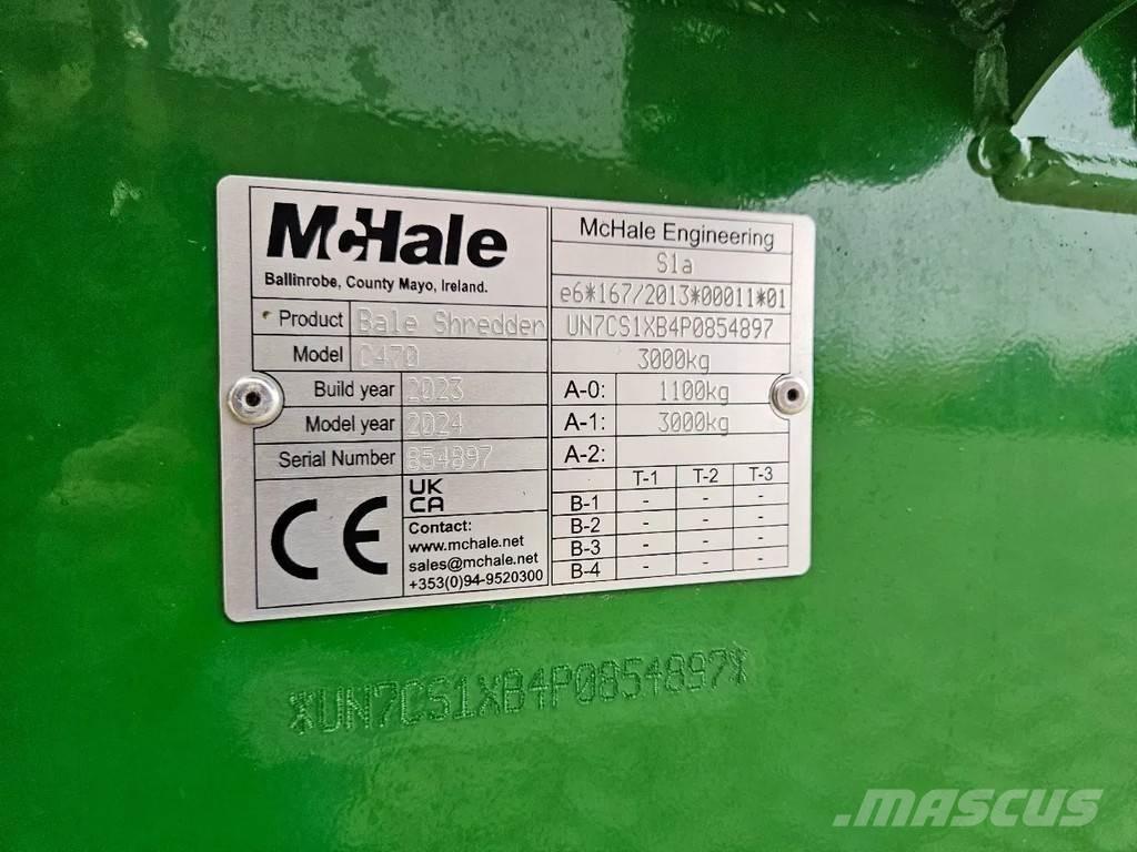 McHale C470 Poljoprivreda – ostalo
