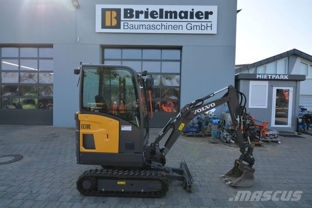 Volvo EC 18 E Mini bageri <7t
