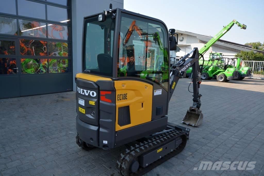 Volvo EC 18 E Mini bageri <7t