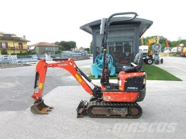 Kubota K 008-5 Mini bageri <7t