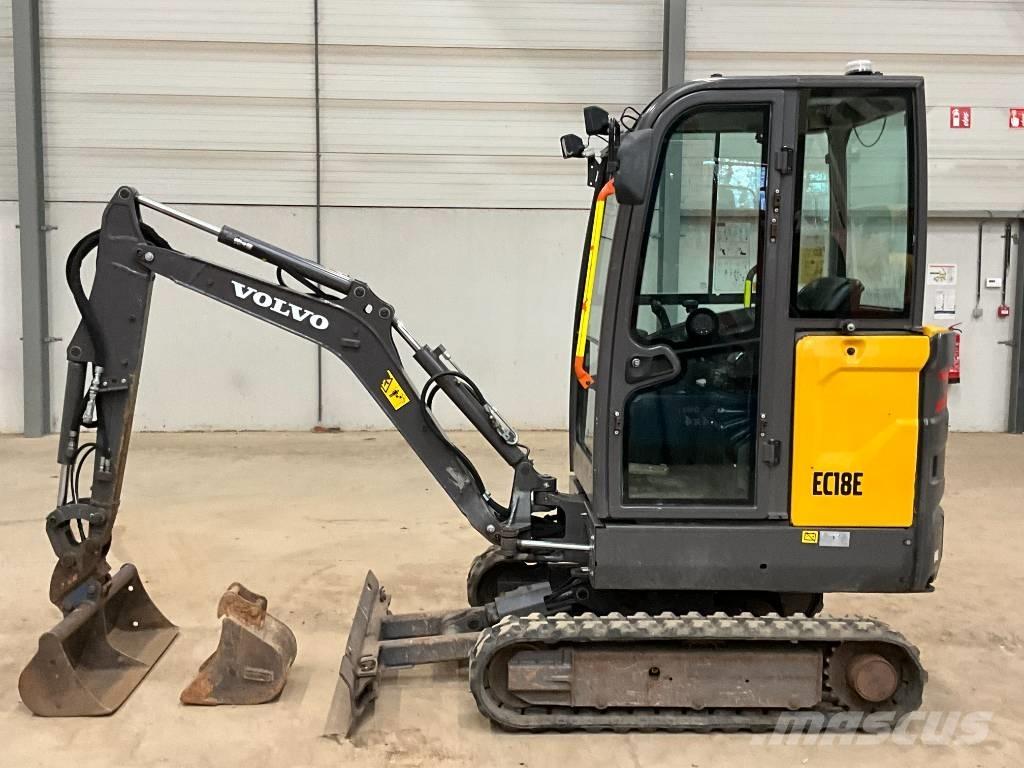 Volvo EC 18 E Mini bageri <7t