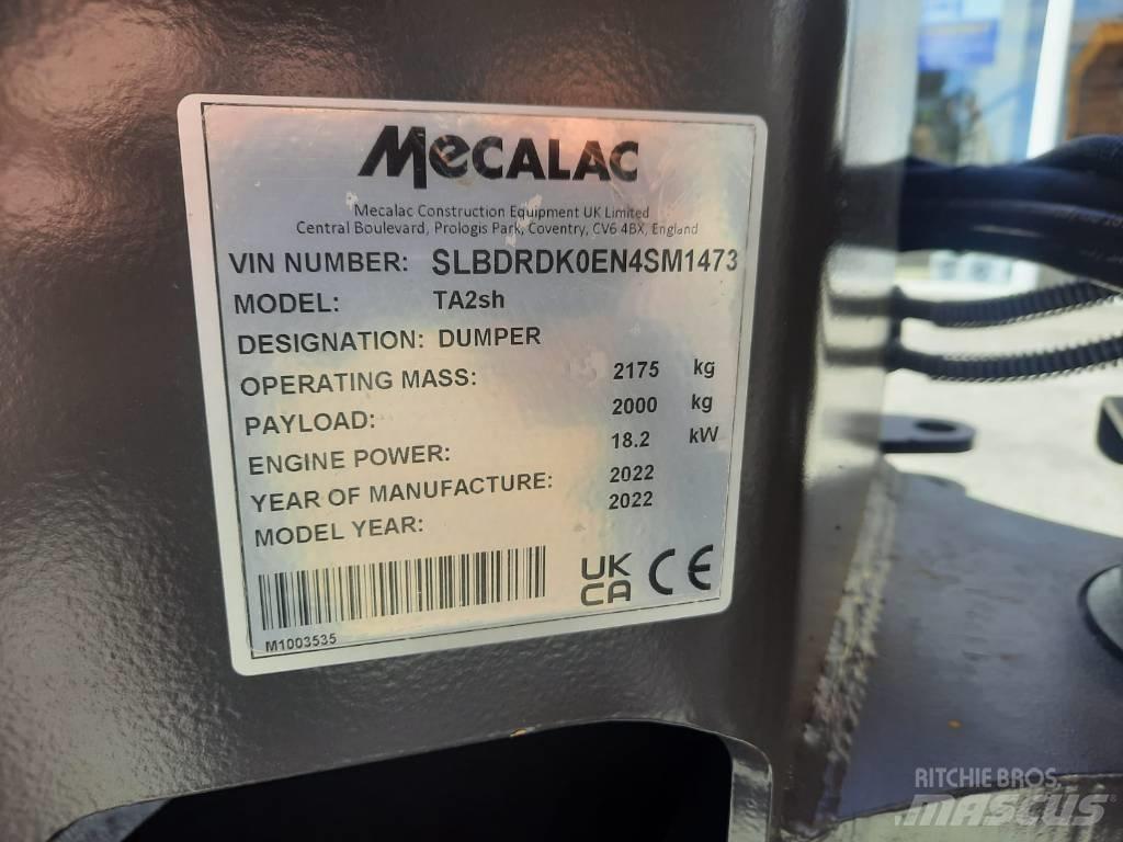 Mecalac TA2SH Demperi za gradilišta