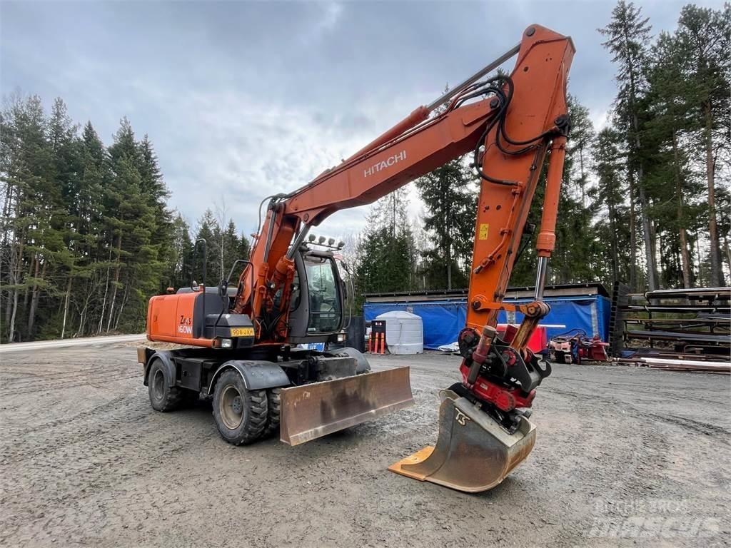 Hitachi ZX 160W Bageri na kotačima