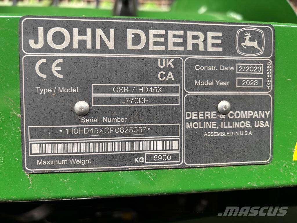 John Deere X9 1000 Kombajni