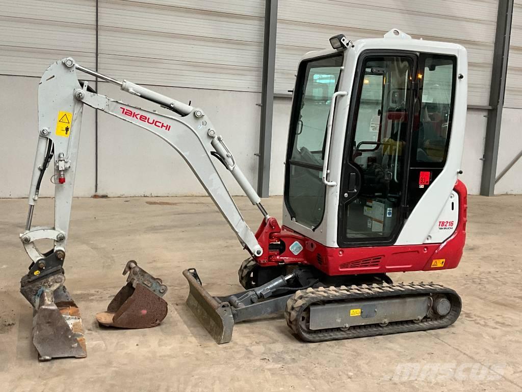 Takeuchi TB 216 Mini bageri <7t