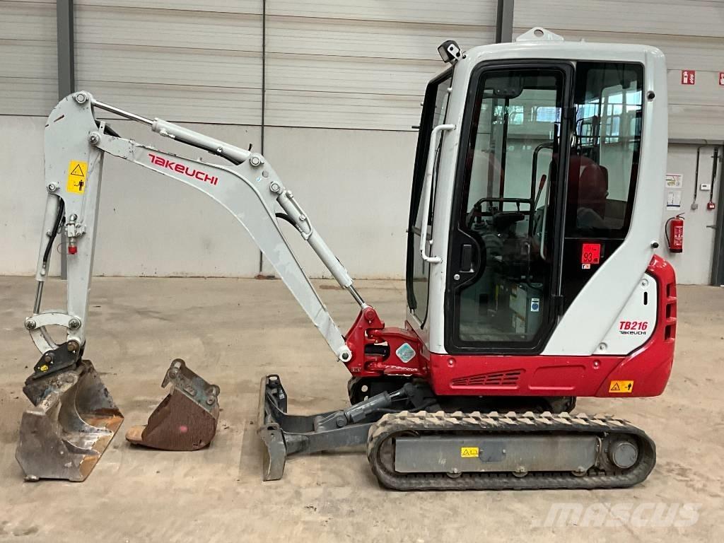 Takeuchi TB 216 Mini bageri <7t