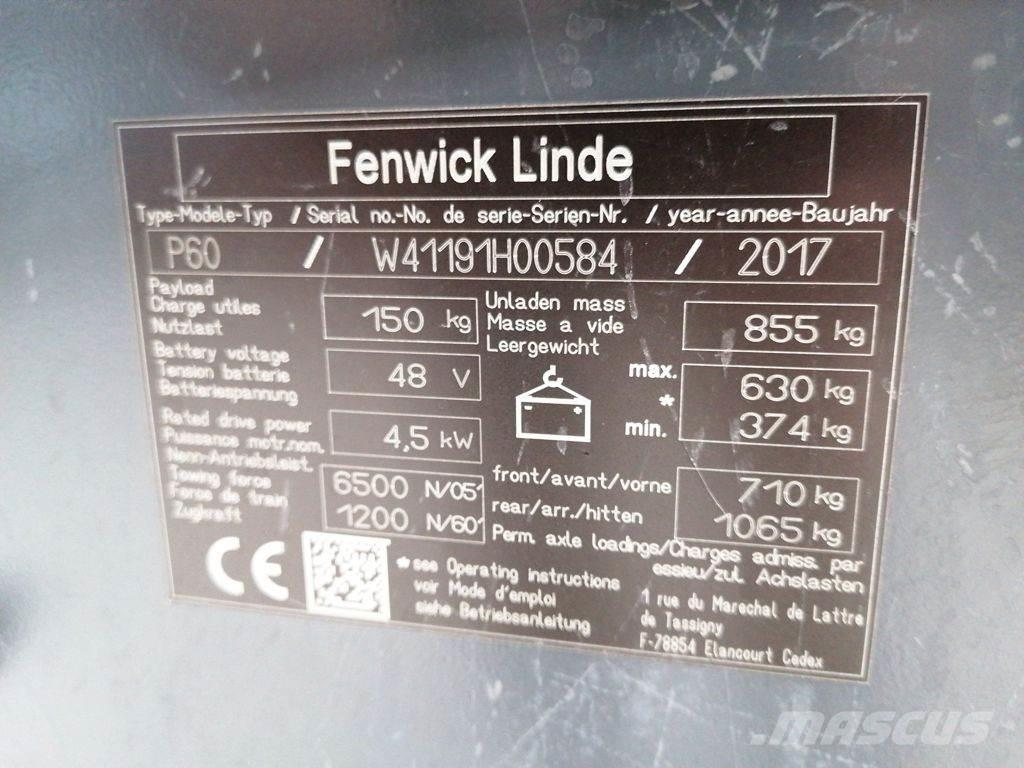 Linde P60 Traktorske jedinice