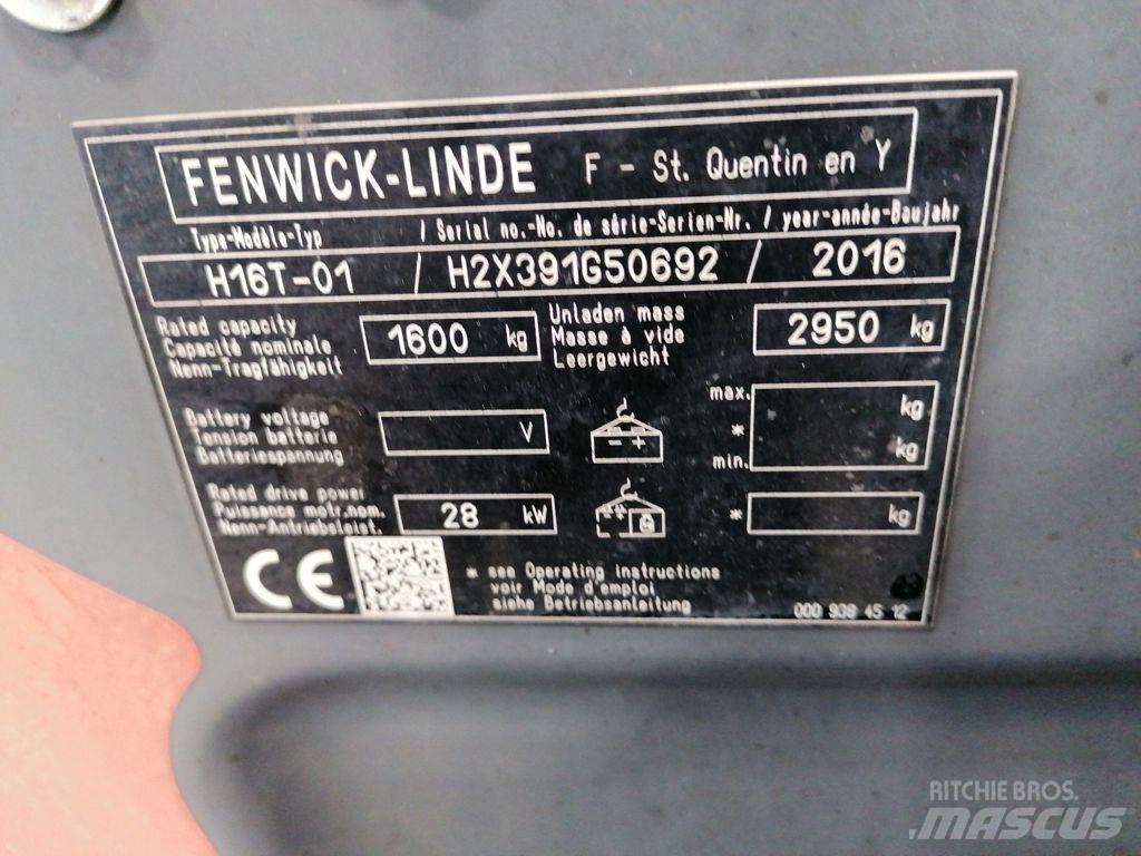 Linde H16T-01 Plinski viličari