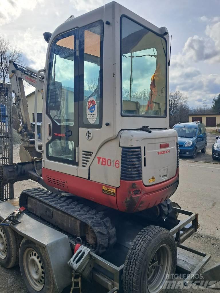 Takeuchi TB016 Mini bageri <7t
