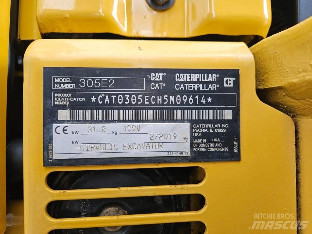 CAT 305 E2 Mini bageri <7t