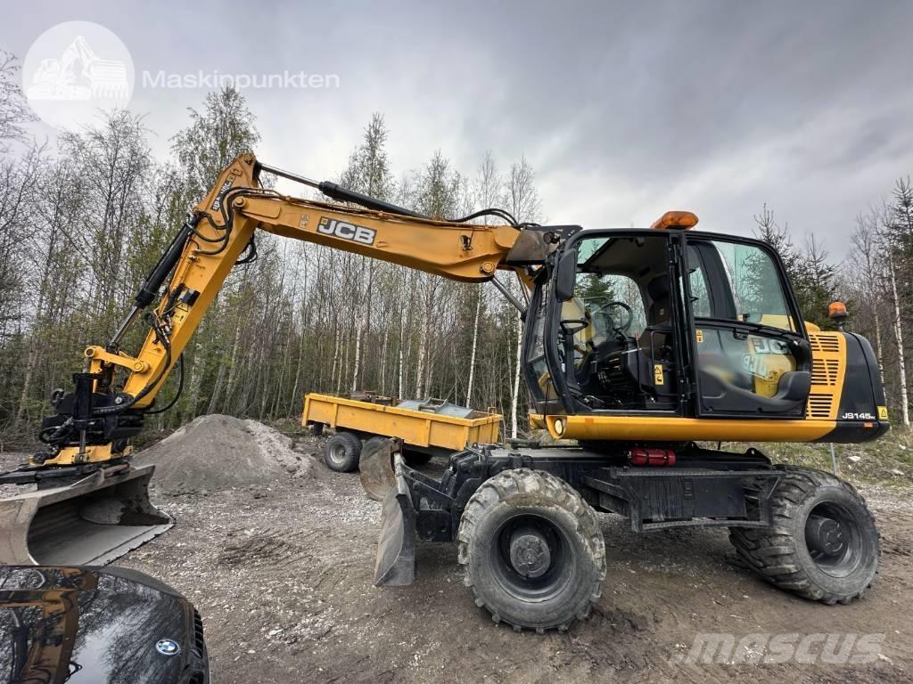 JCB JS 145 W Bageri na kotačima