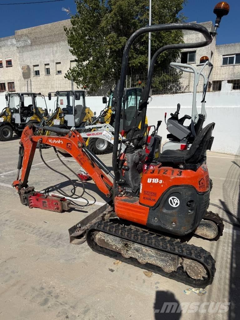 Kubota U 10-3 Mini bageri <7t